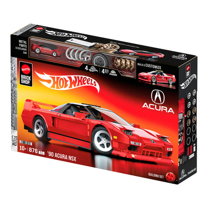 Mattel Brick Shop Hot Wheels ’90 Acura NSX Building Set