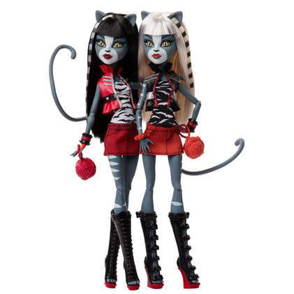 Monster High Boo-riginal Creeproductions G1 Meolowdy and Purrsephone Dolls 2-Pack