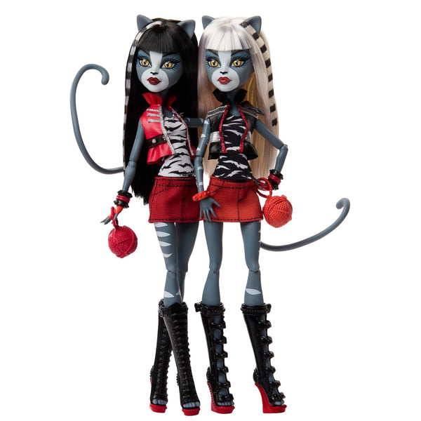 モンスターハイ サイリーナ Monster High Creeproductions Meolowdy and Purrsephone Dolls