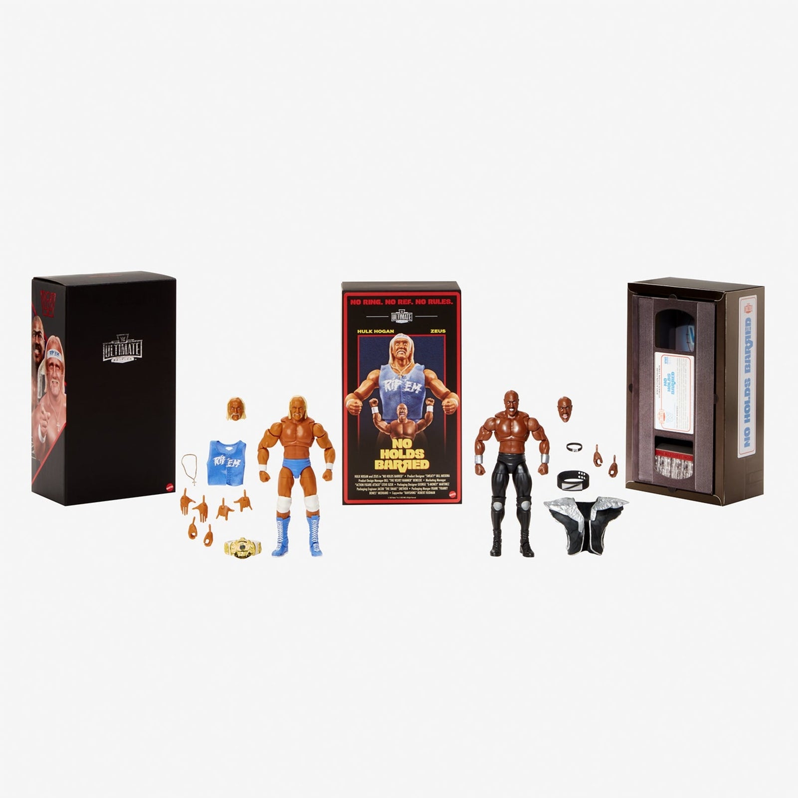 WWE No Holds Barred Ultimate Edition Hulk Hogan & Zeus Collectible Figures