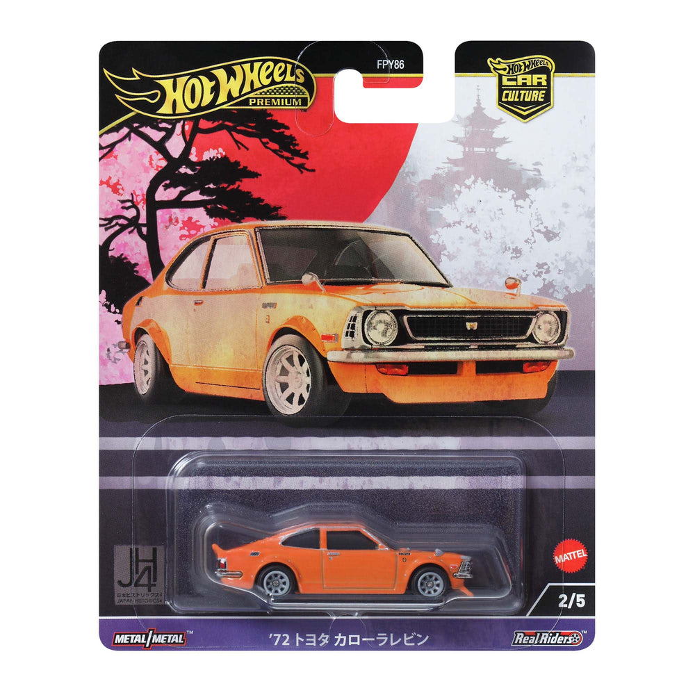 Hot Wheels Car Culture Japan Historics 4: '72 Toyota Corolla Levin