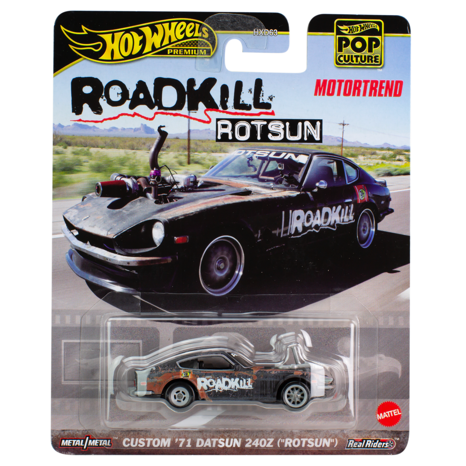 激レア RLC限定 CUSTOM '71 DATSUN 240Z ROTSUN Hot Wheels Premium Pop Culture Custom '71 Datsun 240Z