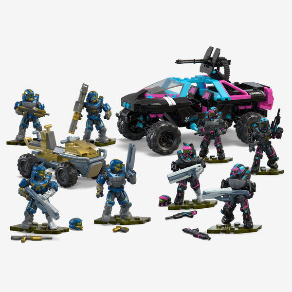 MEGA Halo Multiplayer Mayhem Building Toy Kit | Mattel Creations