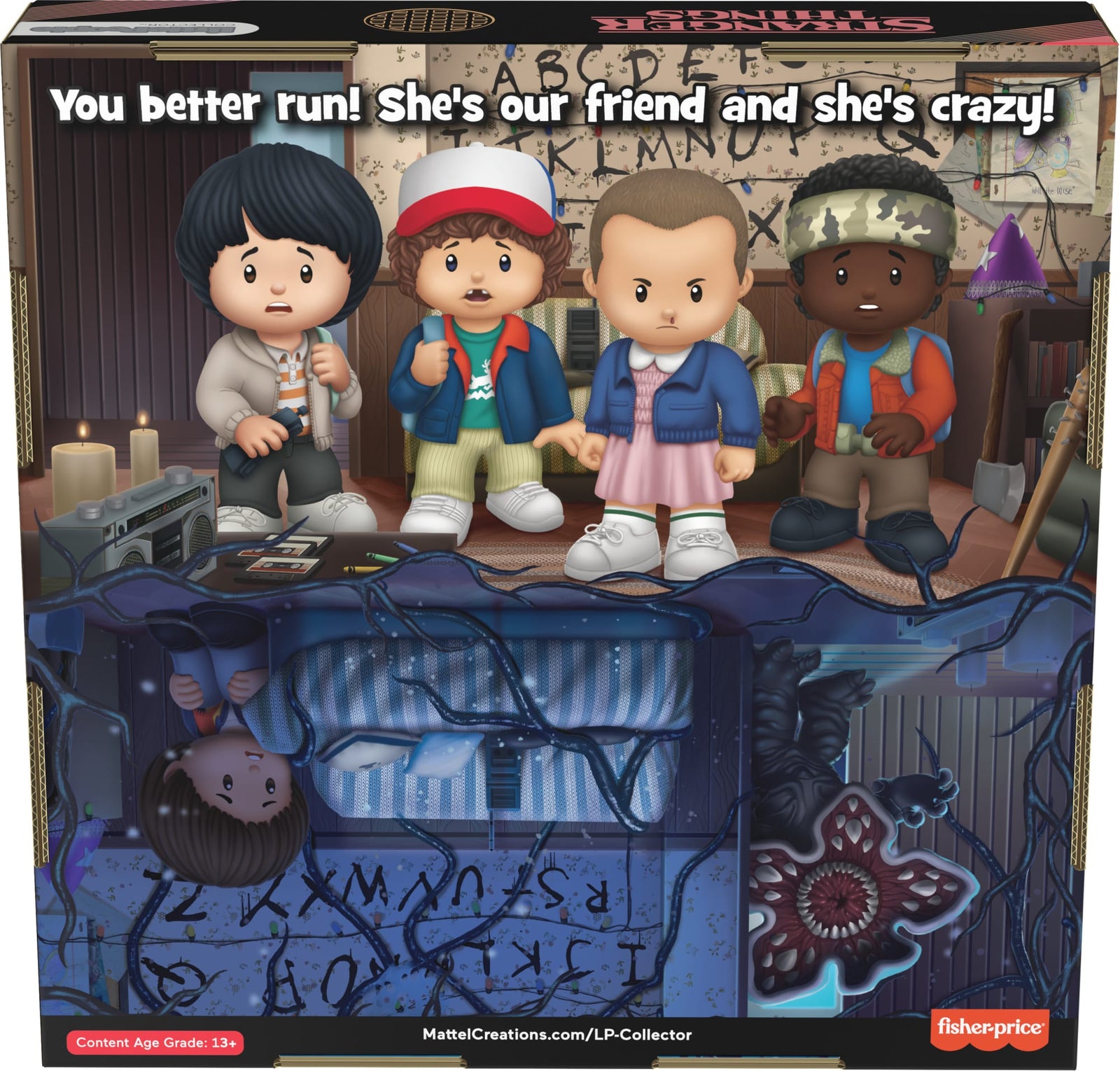 Little People Collector Stranger Things Castle Byers Special Edition Set