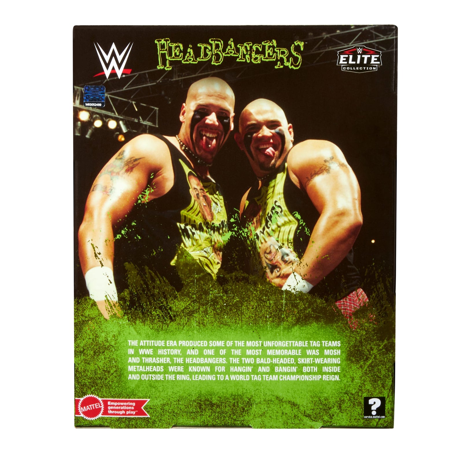 WWE Elite Collection The Headbangers 2-Pack | Mattel Creations