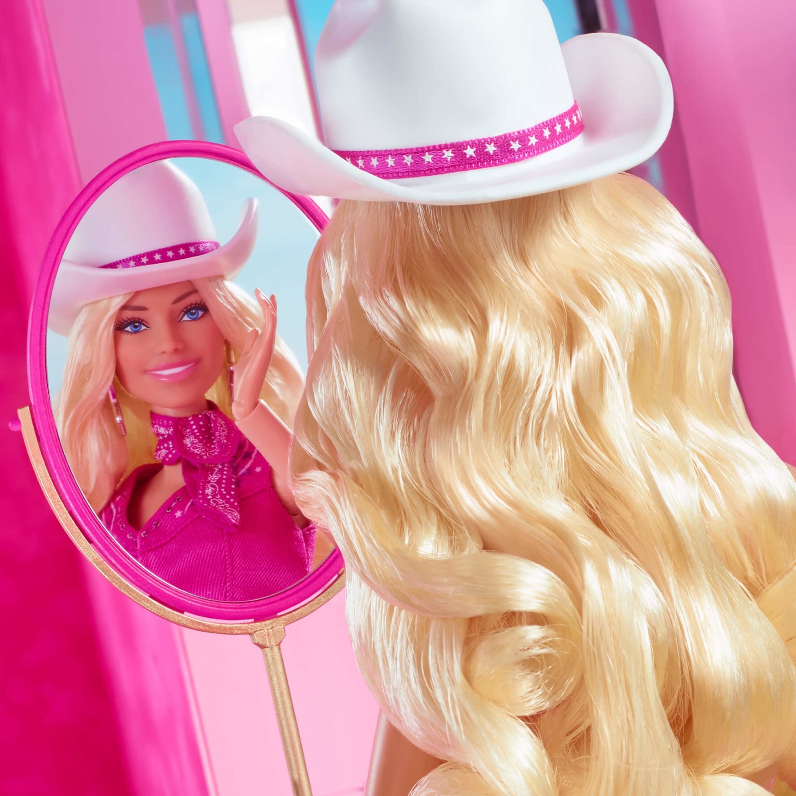 Barbie in Pink Western Outfit – Barbie The Movie