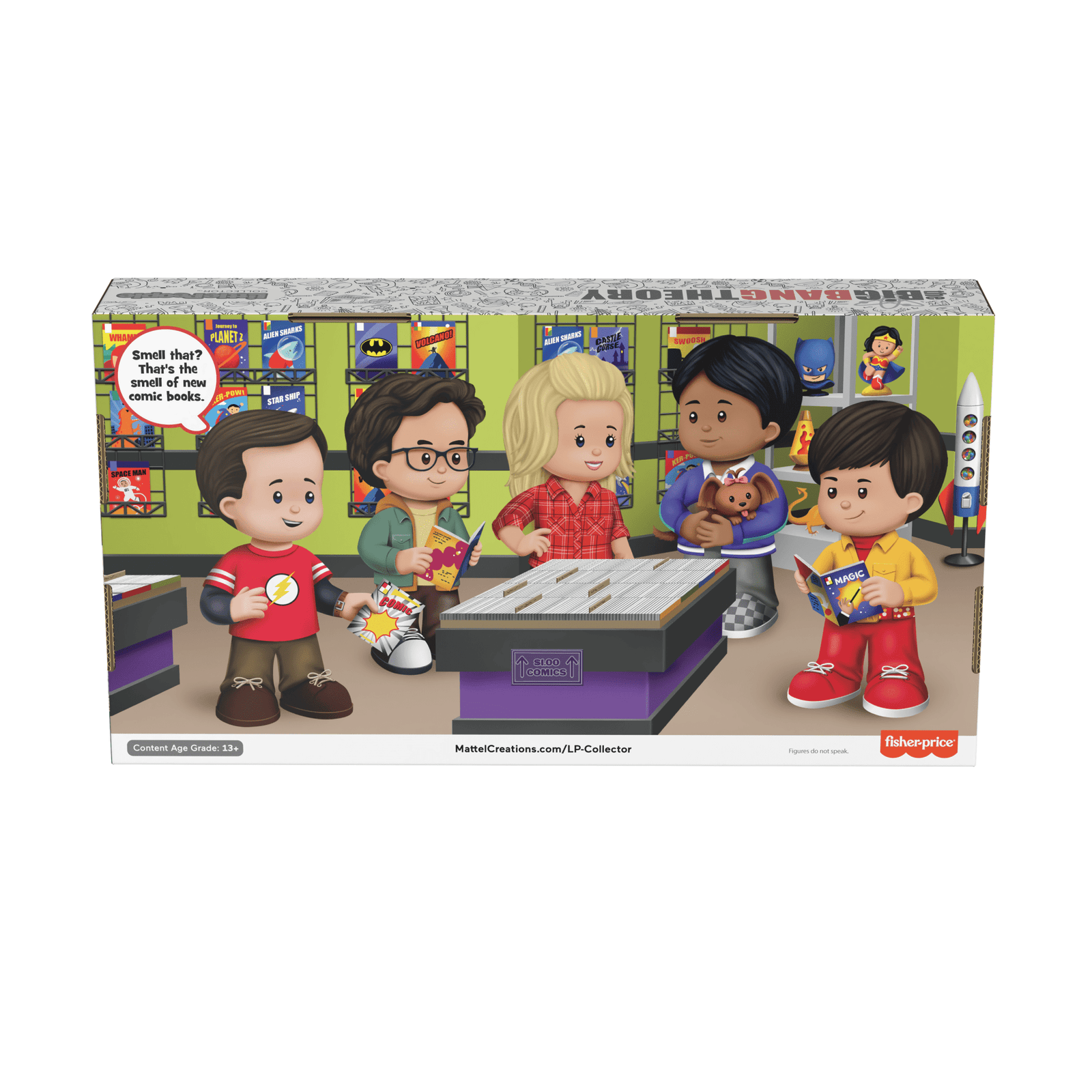 Little People Collector The Big Bang Theory TV Show Special Edition Set