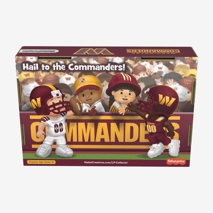 Little People Collector x NFL Washington Commanders Set