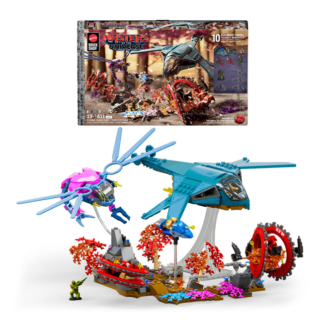 Mattel Brick Shop Masters of the Universe Eternia Flight Fight Building Set
