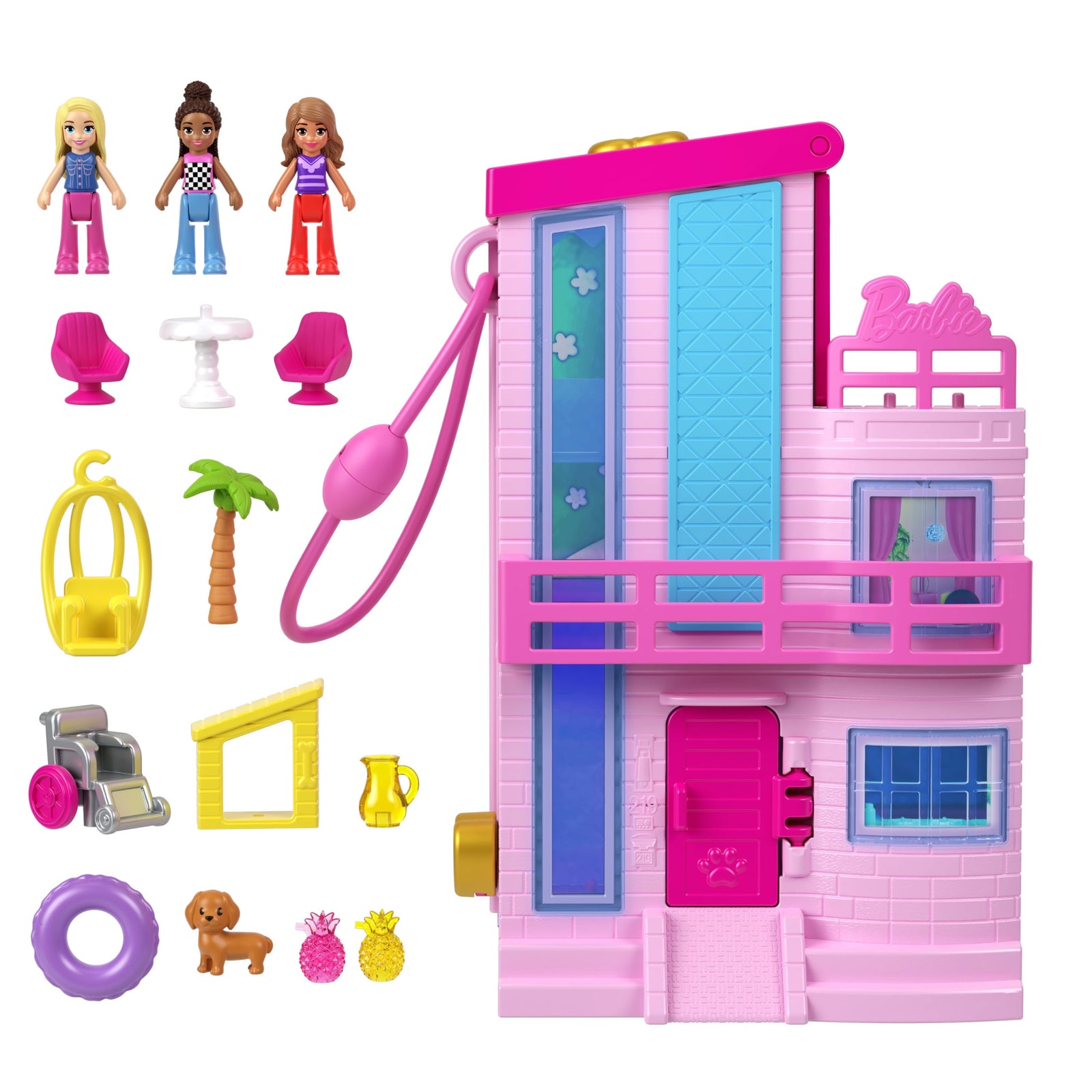 Polly Pocket Barbie Dreamhouse Compact