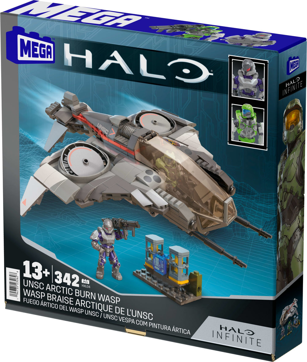 MEGA Halo UNSC Arctic Burn Wasp Building Toy Kit