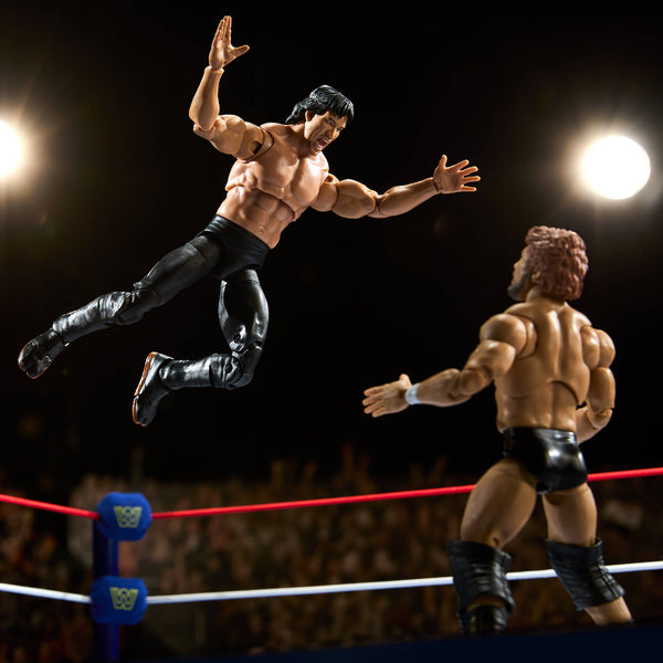 WWE Official Retro Collection Royal Rumble Ring and 4-Pack Bundle ...