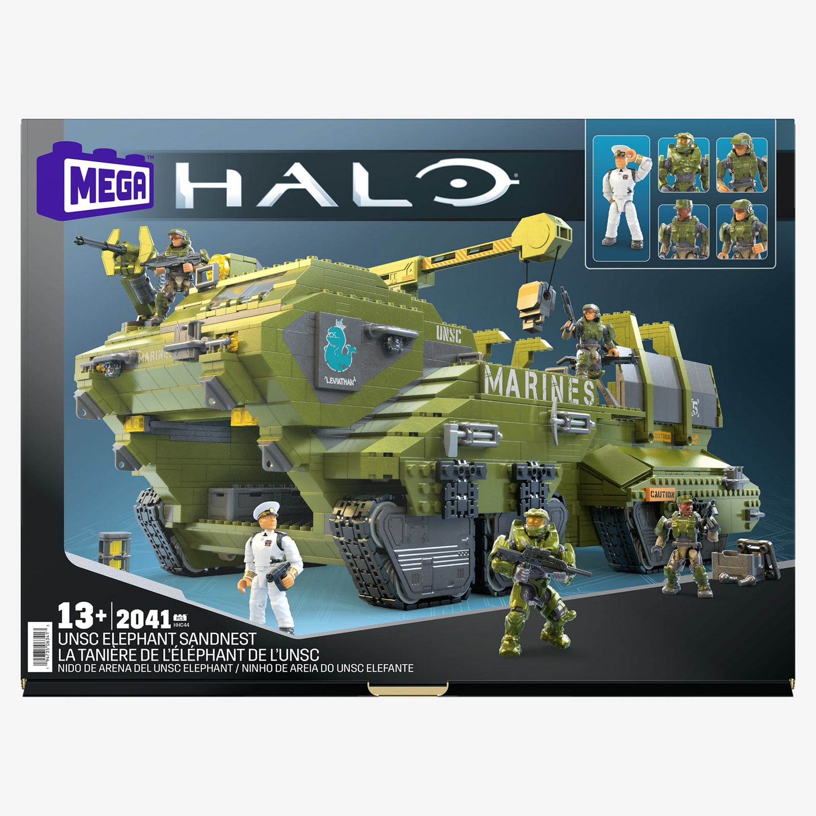 MEGA Halo UNSC Elephant Sandnest Building Kit