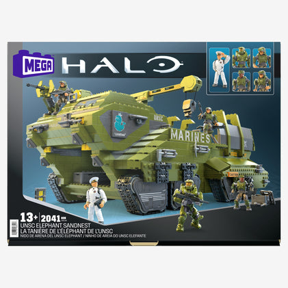 MEGA Halo UNSC Elephant Sandnest Building Kit