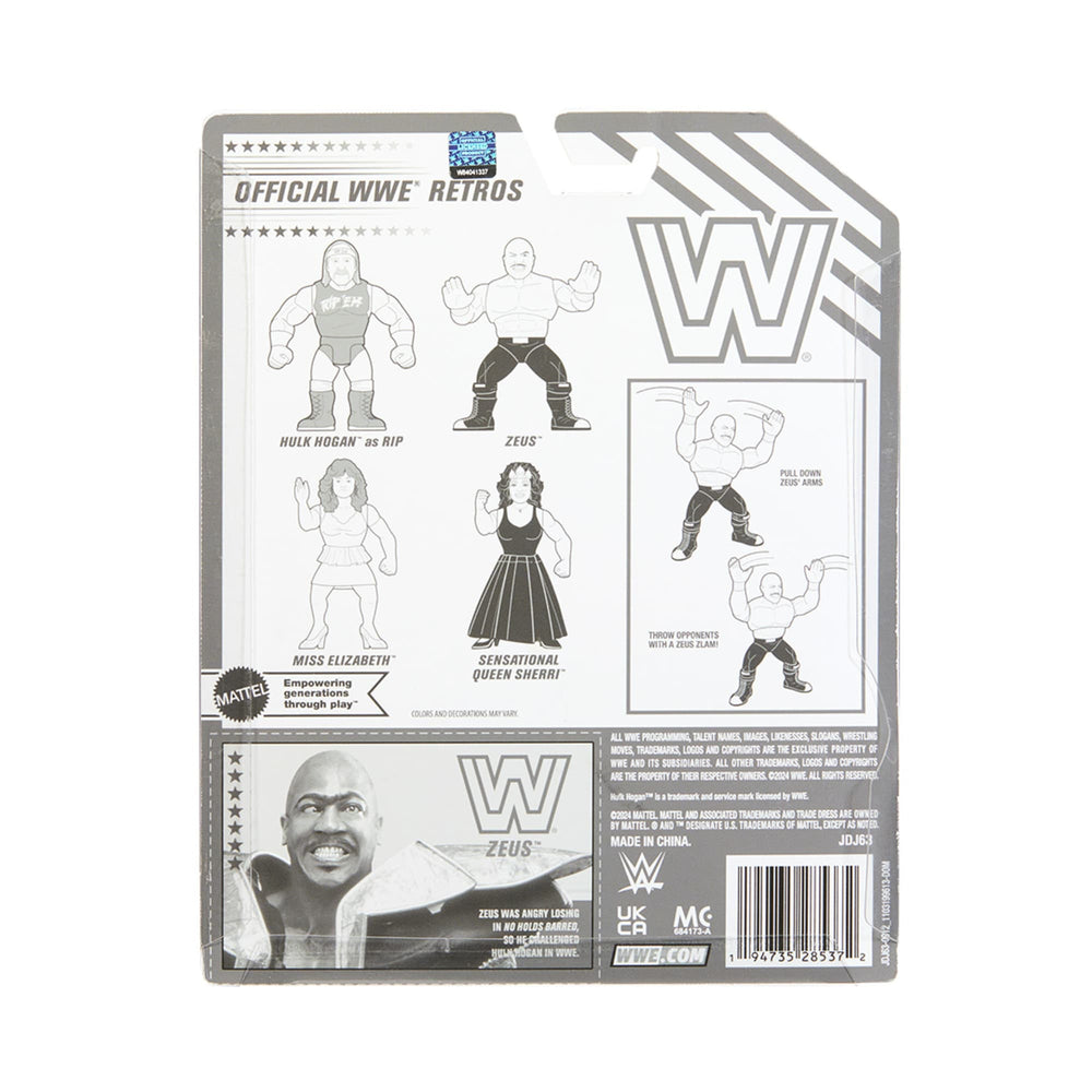 WWE Official Retro Collection Royal Rumble Ring and Brother Love Figure