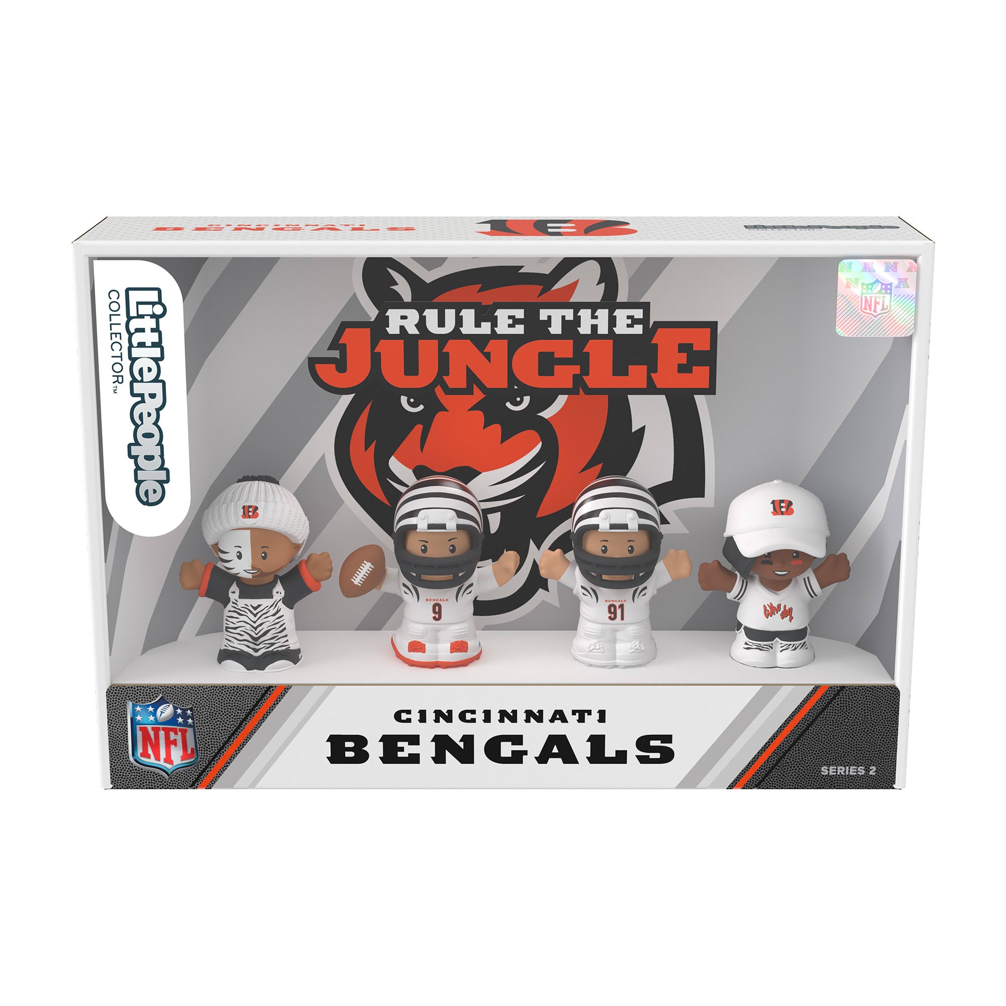 Little People Collector Cincinnati Bengals Alternate Jersey Figure Set