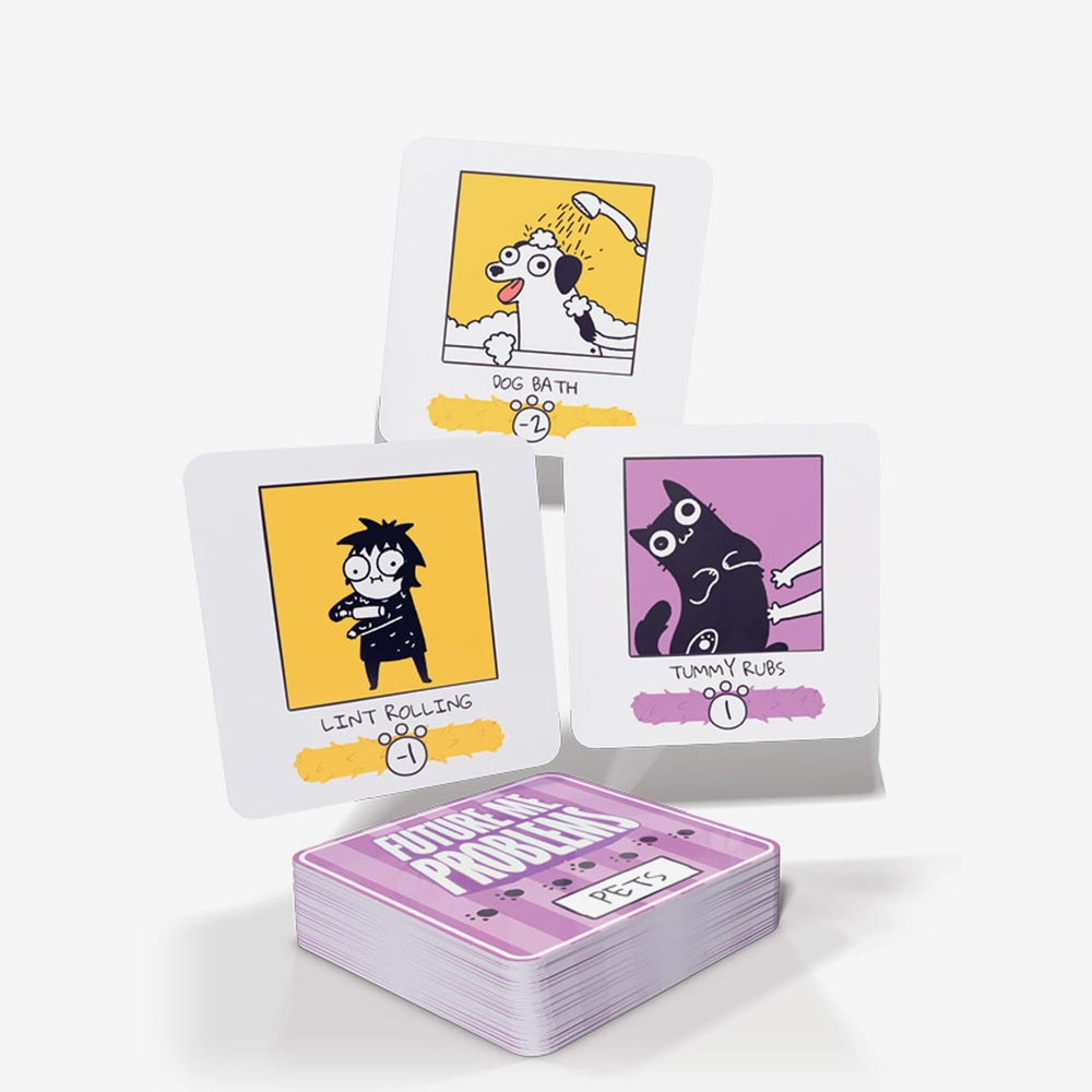 Future Me Problems Card Game
