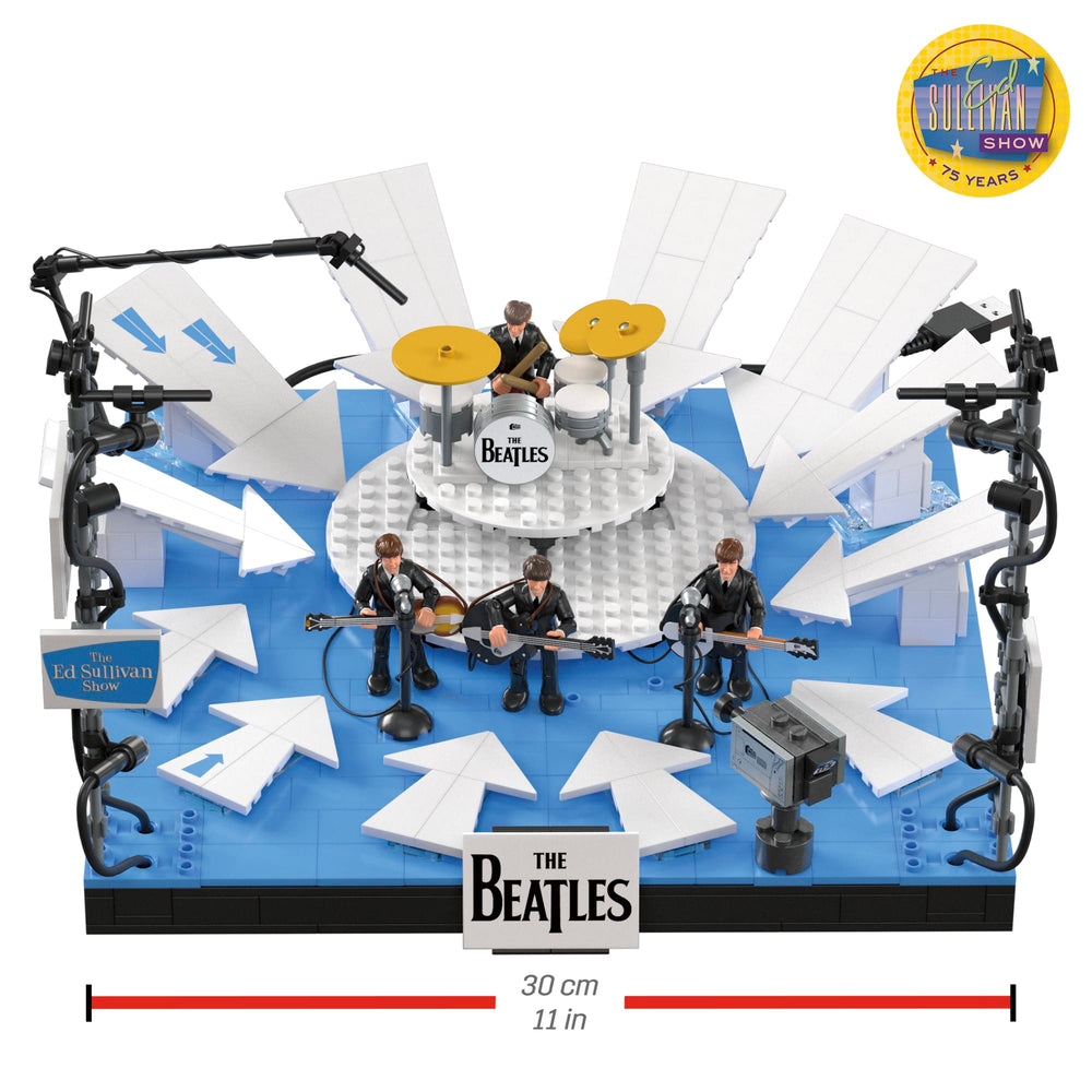 MEGA Showcase The Beatles 'Ladies and Gentlemen, The Beatles!' Building Toy Kit