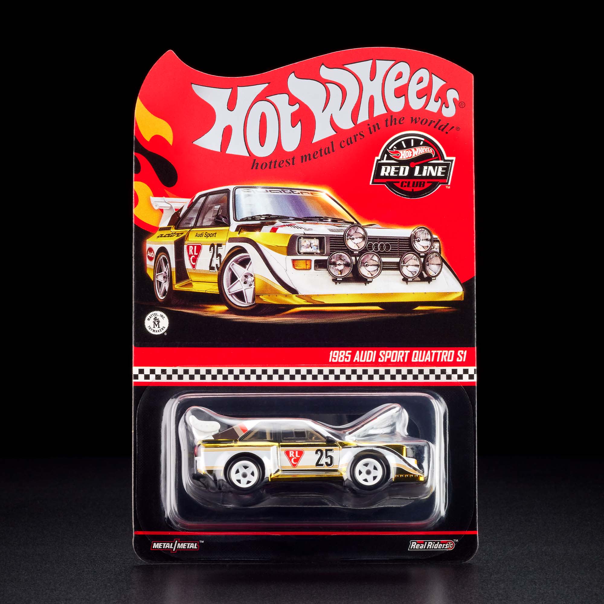 Hot Wheels Red Line Club 1985 Audi Sport quattro S1 | Mattel Creations