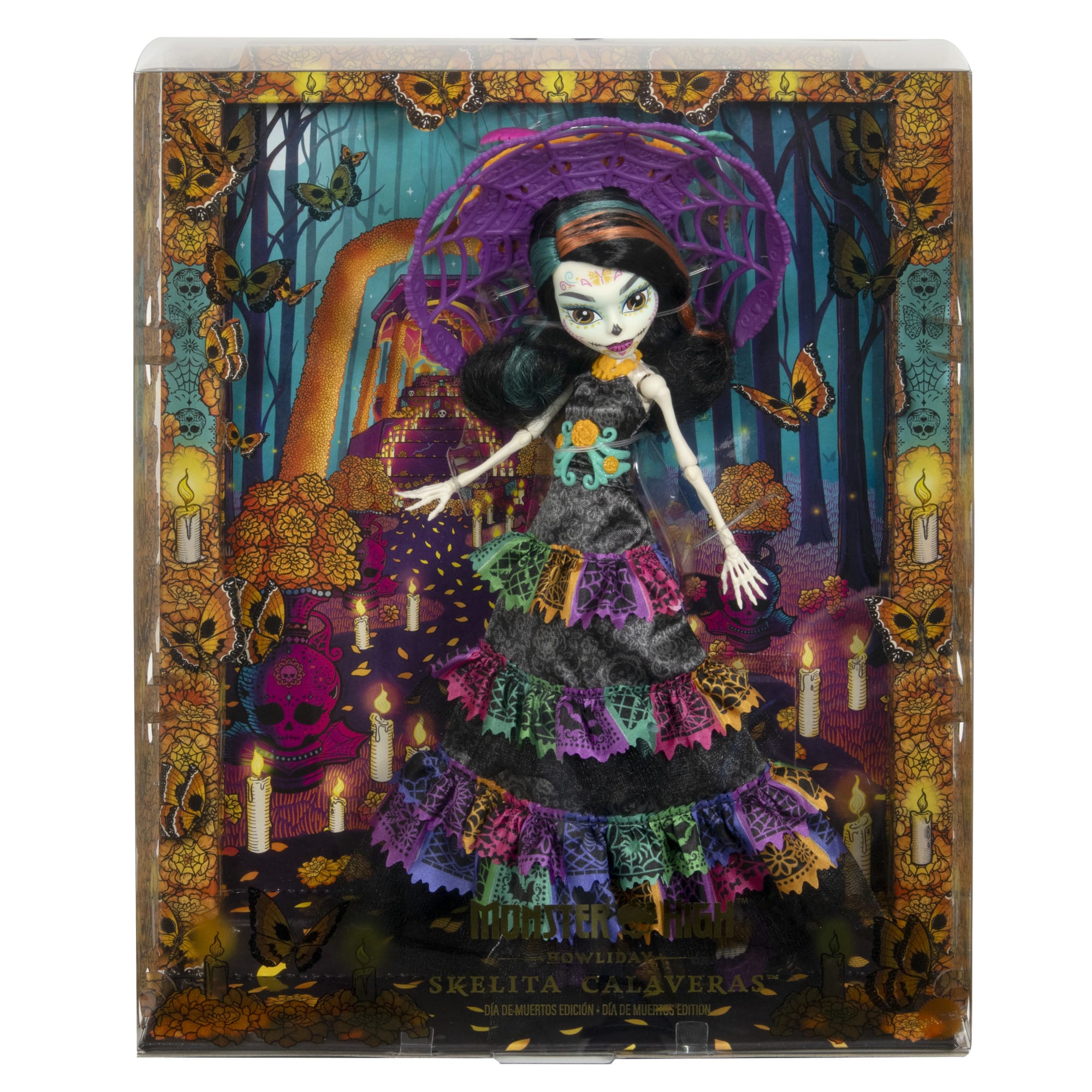 Monster High Skelita Calaveras Dia de Muertos 2024 Doll Mattel Creations