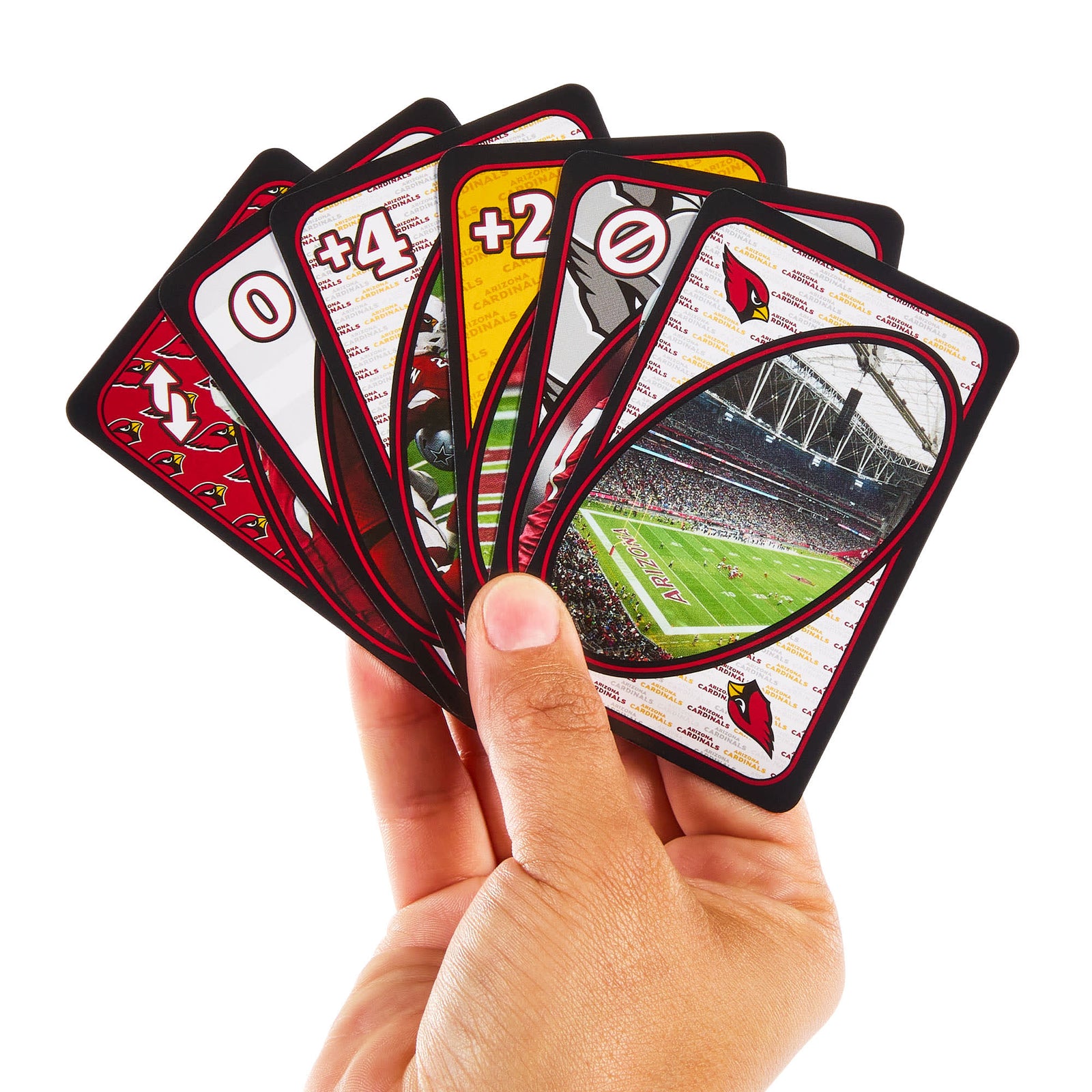 UNO Fandom NFL Arizona Cardinals Game Deck