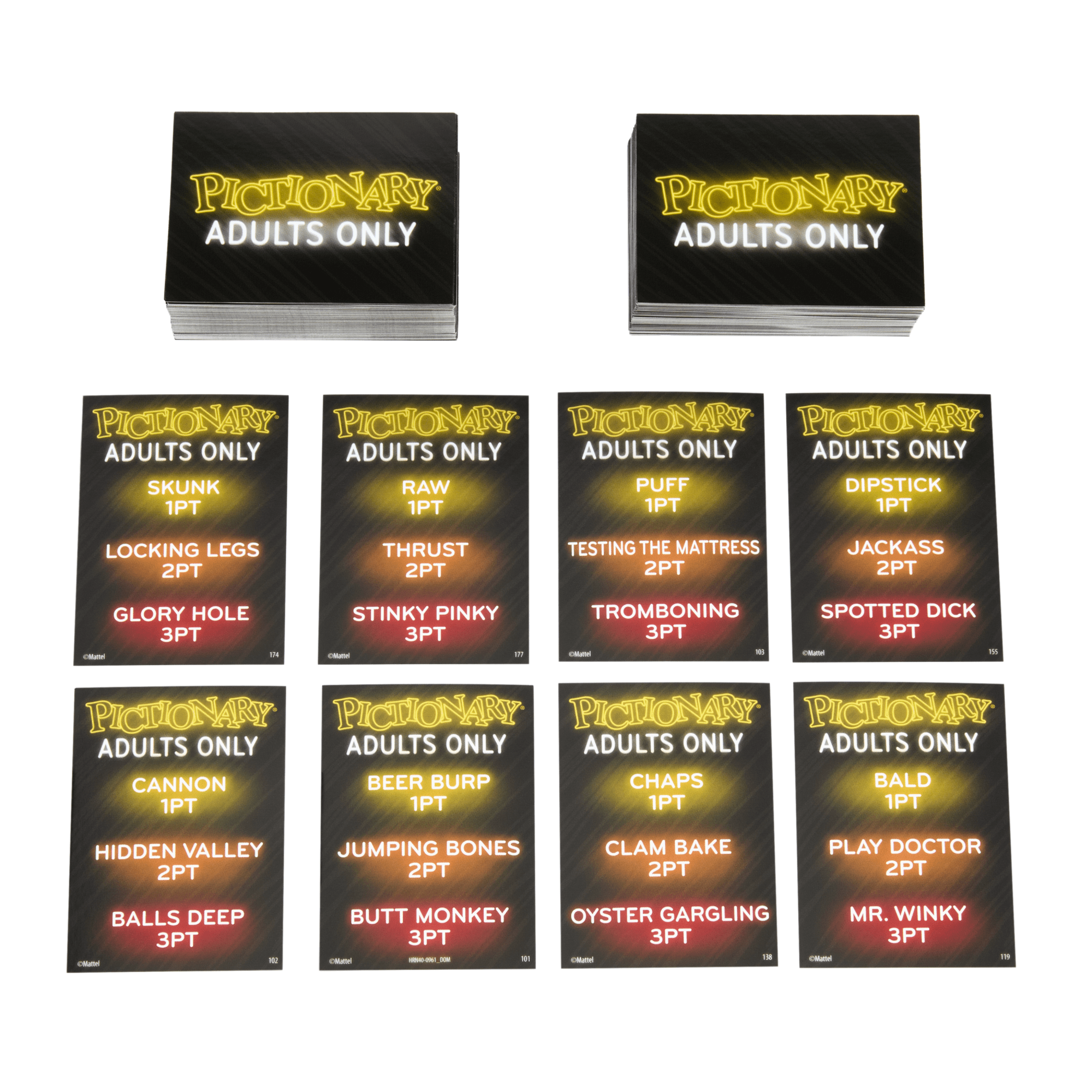 Pictionary Adults Only Party Game | Mattel Creations