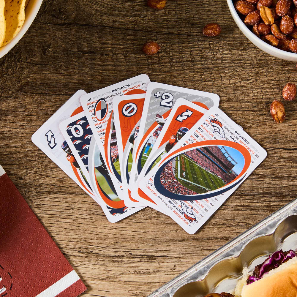 UNO Fandom NFL Denver Broncos Game Deck