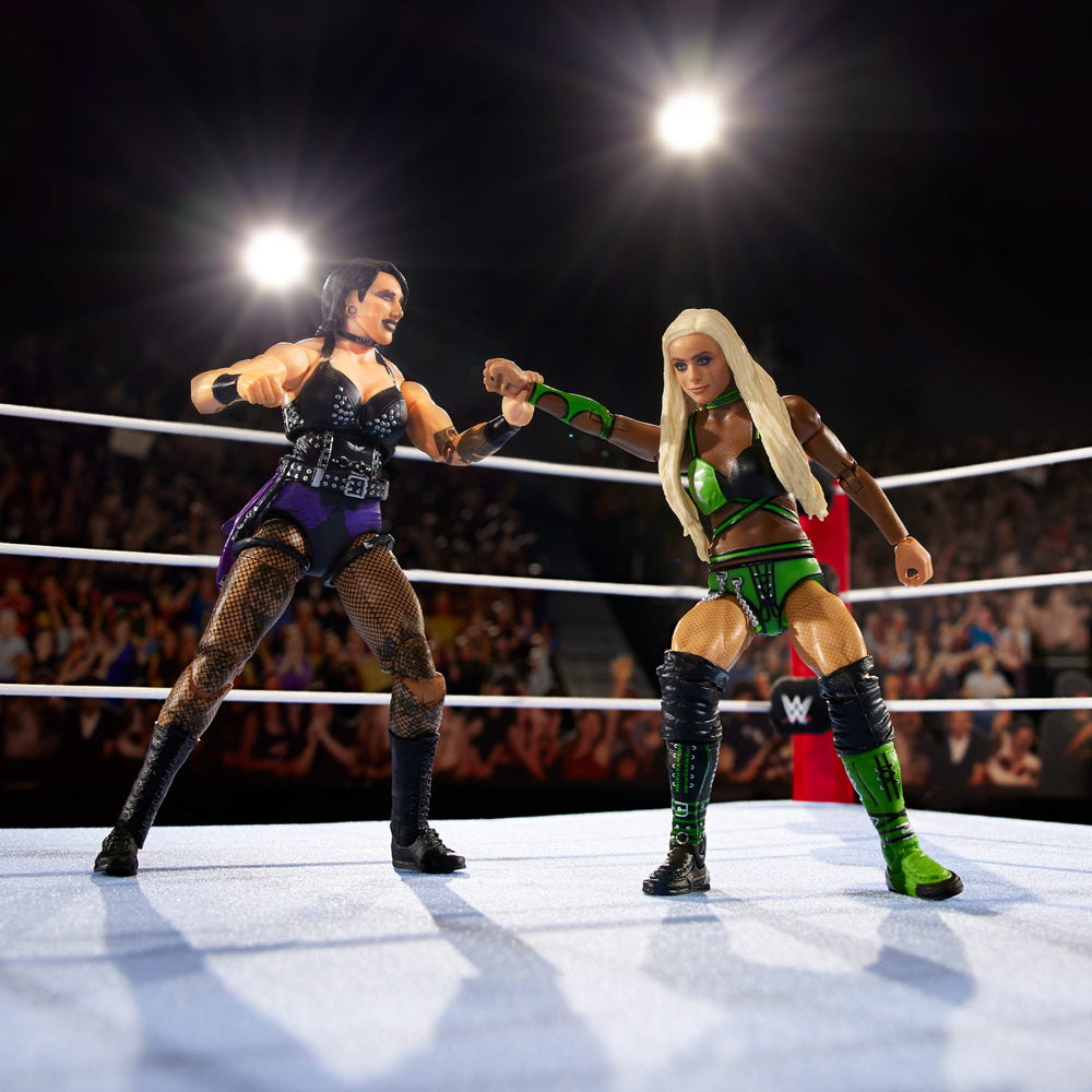 WWE Ultimate Edition RAW Ring and Rhea Ripley Figure | Mattel Creations