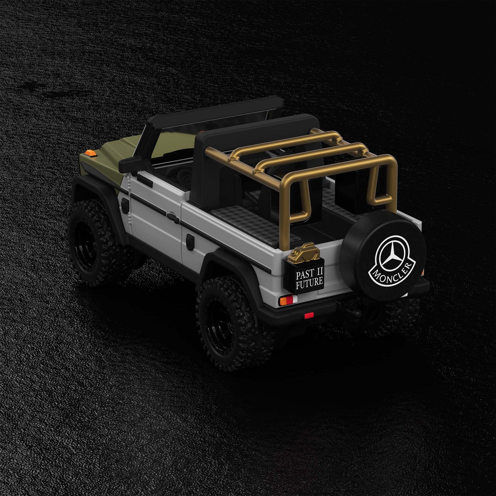 Hot Wheels x Mercedes-Benz Project G-class Past II Future designed by NIGO