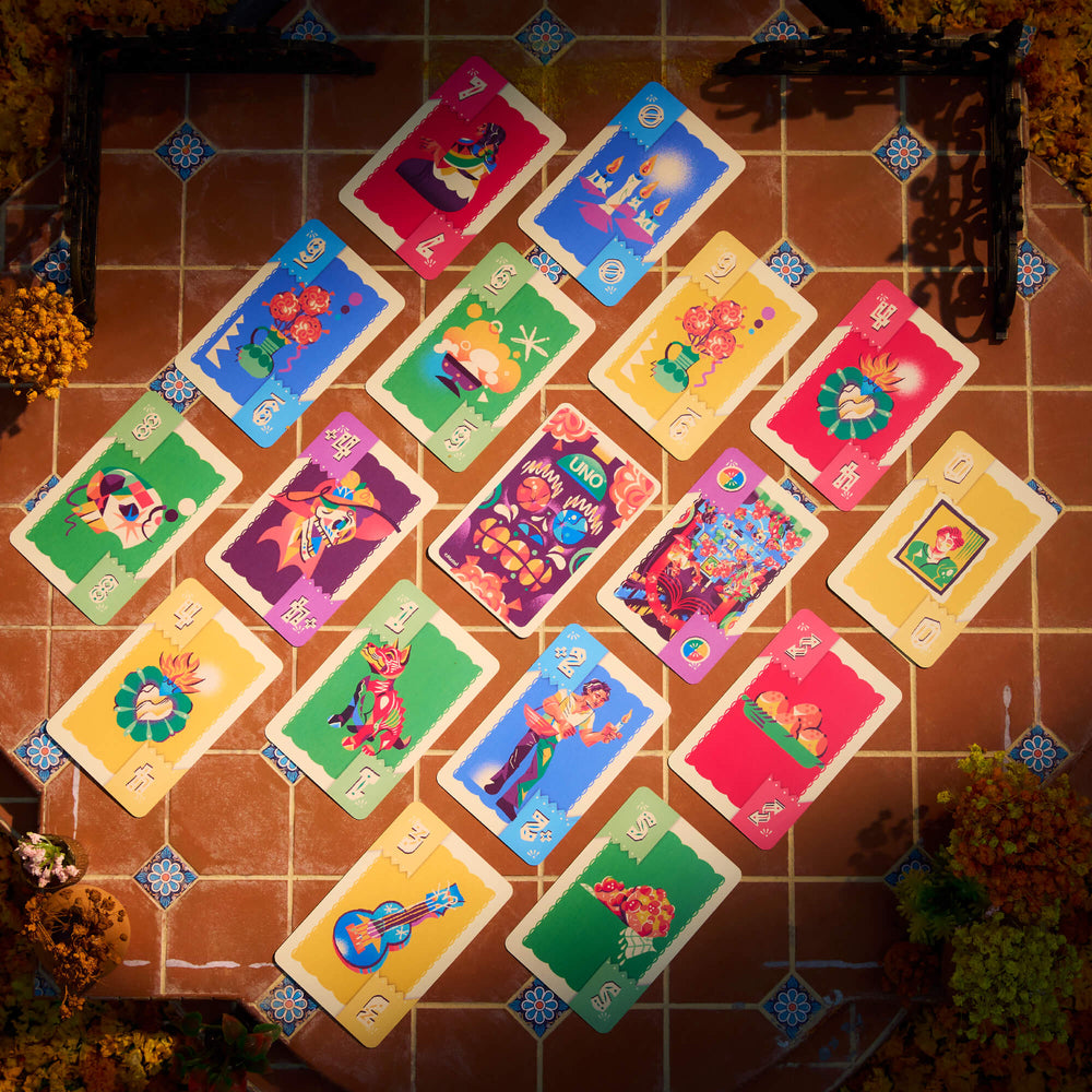 UNO Canvas Día de Muertos Card Game