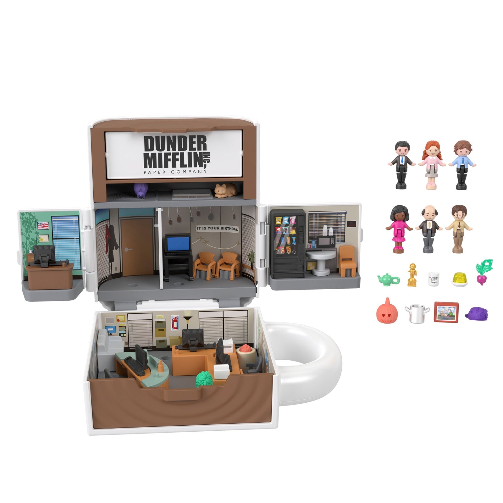 Polly Pocket x The Office Compact