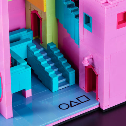 MEGA Squid Game Staircase Collector Building Set