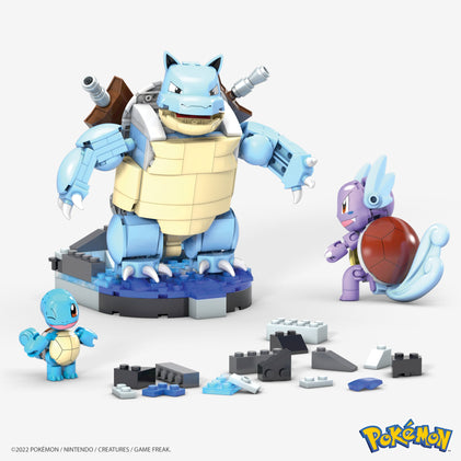 MEGA Construx Pokemon Squirtle Evolution Construction Set