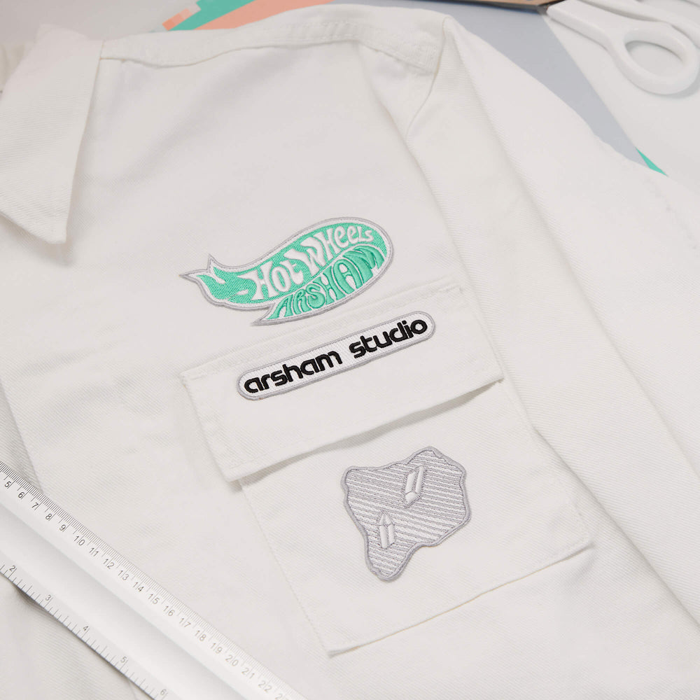 Hot Wheels x Daniel Arsham Patches & Sticker Set