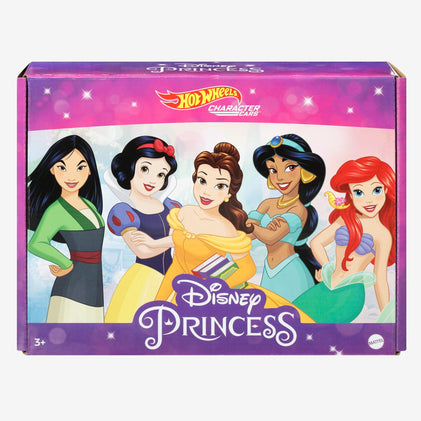 Hot Wheels Disney Princess Character Cars, Set of 5 – Mattel Creations