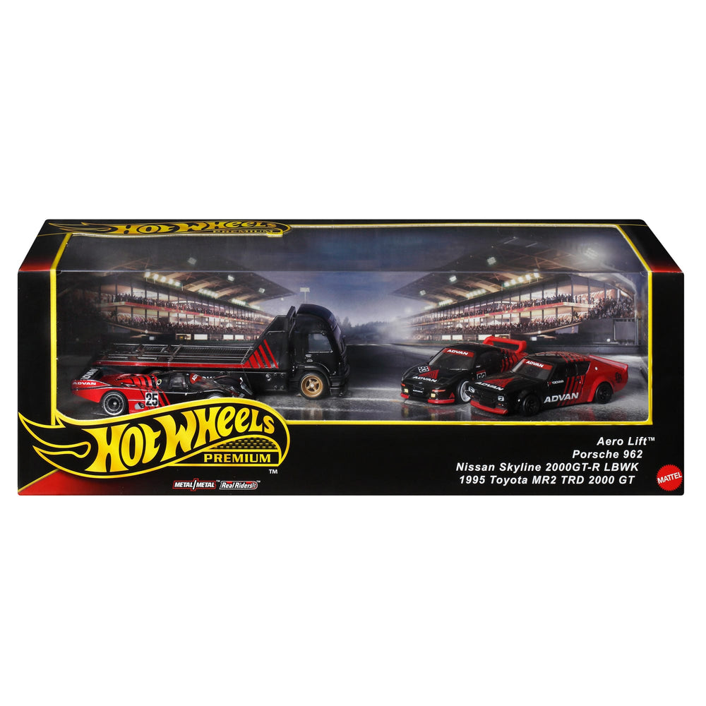 Hot Wheels Premium Collector Display Sets, Cars Transporter