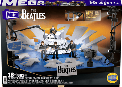 MEGA Showcase The Beatles 'Ladies and Gentlemen, The Beatles!' Building Toy Kit