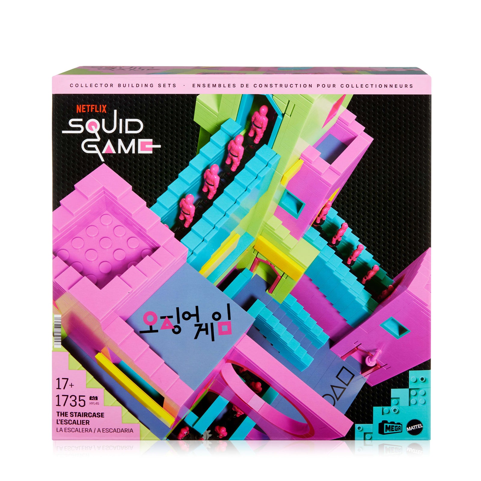 MEGA Squid Game Staircase Collector Building Set