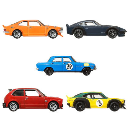 廃盤新品Attractions × HASAMI Ware” アトラクションズ 2024 Hot Wheels Premium Car Culture Japan Historics 4 (Set Of 5