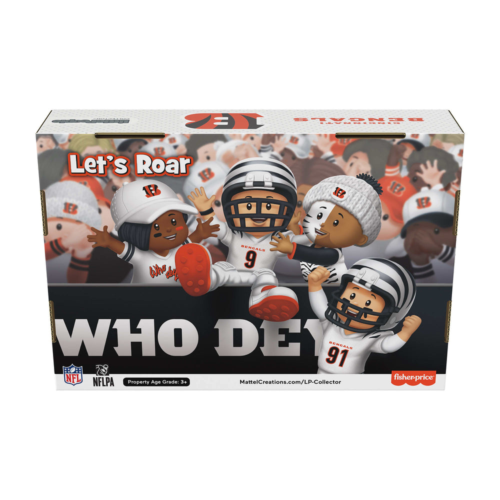 Little People Collector Cincinnati Bengals Alternate Jersey Figure Set