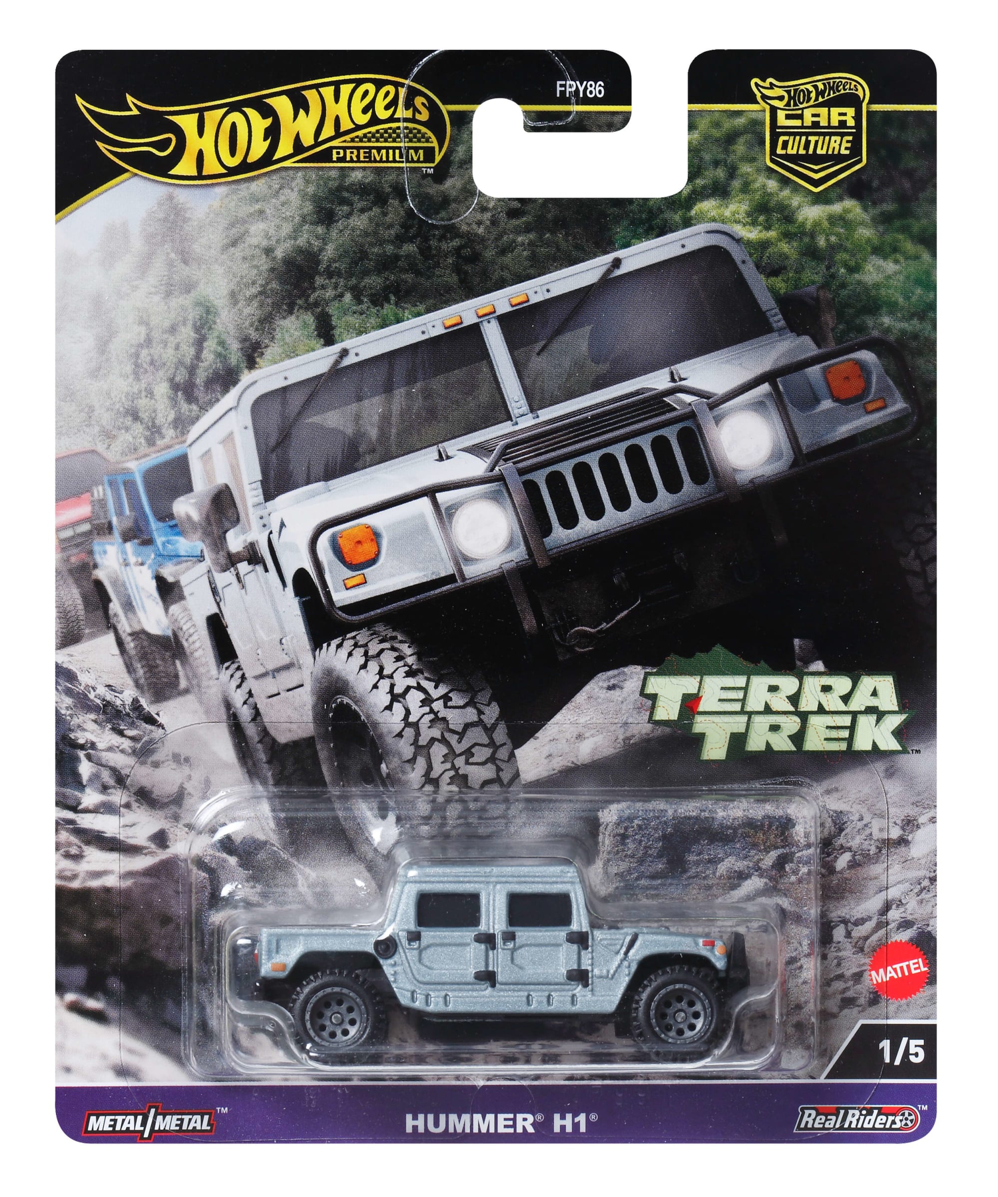 Hot Wheels Car Culture Terra Trek Hummer H1 Diecast Car