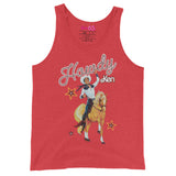 Barbie 1980's Howdy Ken Red Tank Top