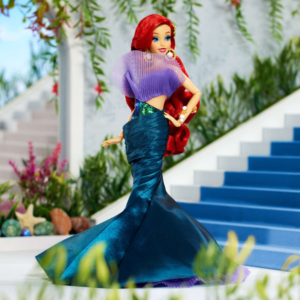 ariel doll purple dress Enchanted Elegance Collection Ariel Doll