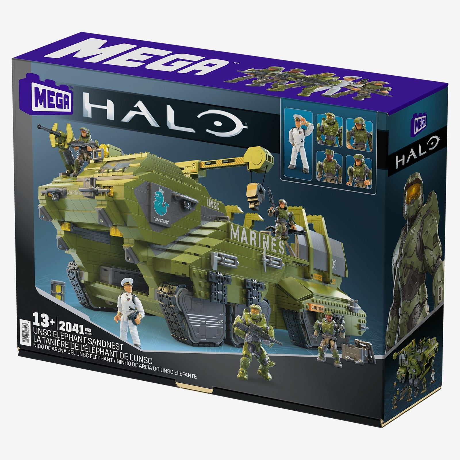 MEGA Halo UNSC Elephant Sandnest Building Kit