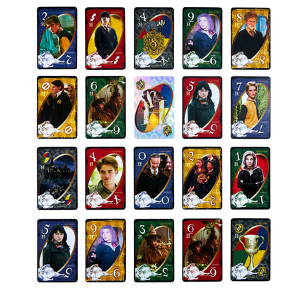 UNO Fandom Harry Potter Hufflepuff Game Deck