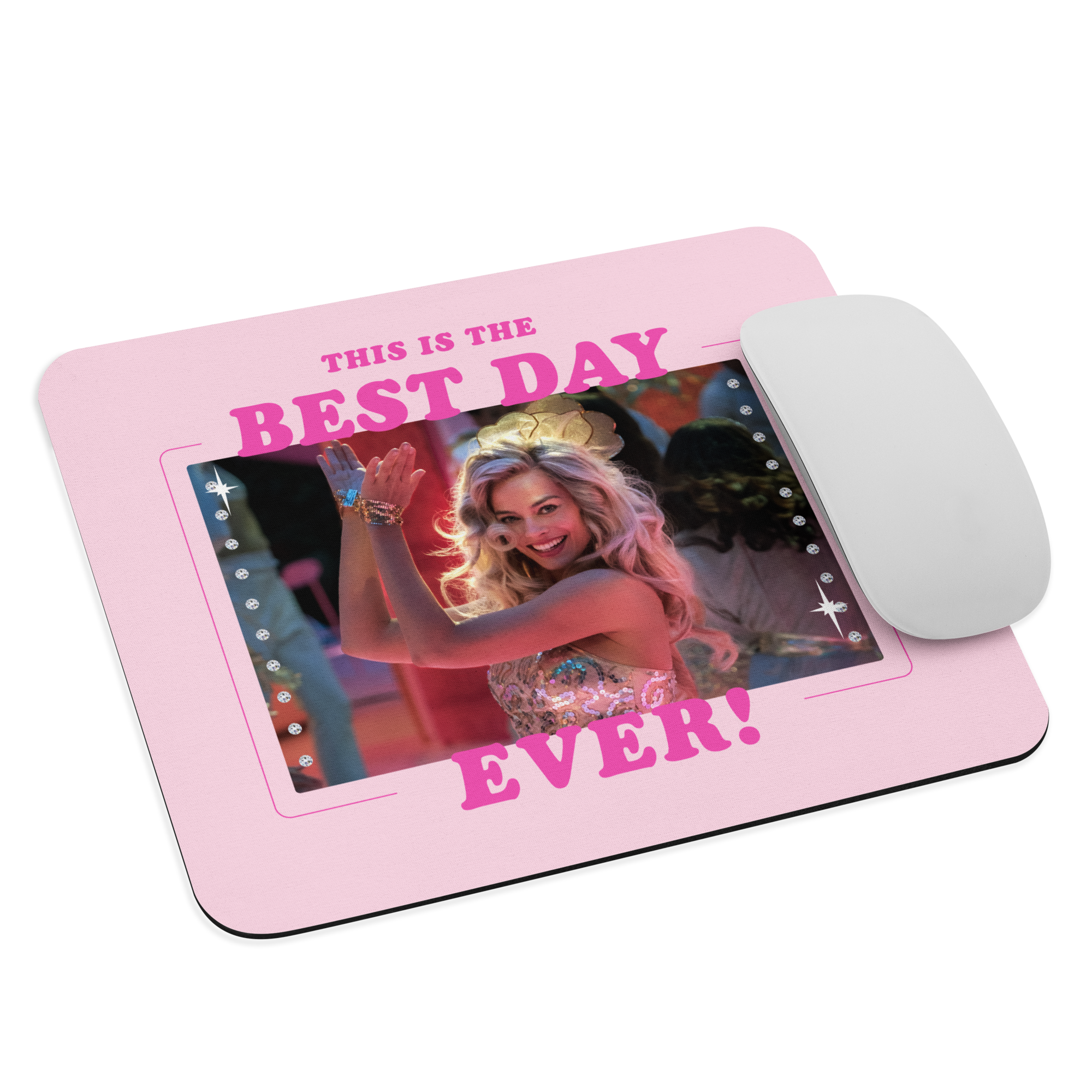 Best Day Ever Mouse Pad – Barbie The Movie