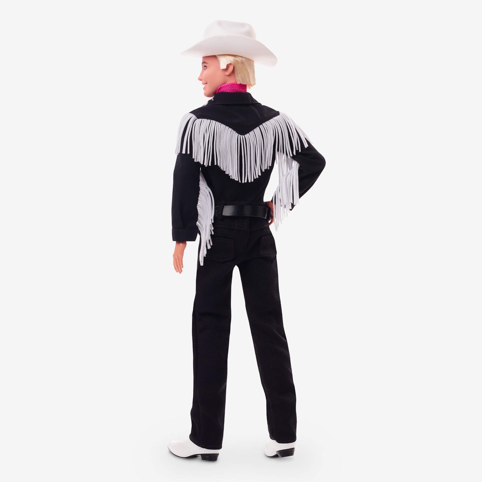 Ken Doll in Black and White Western Outfit – Barbie The Movie