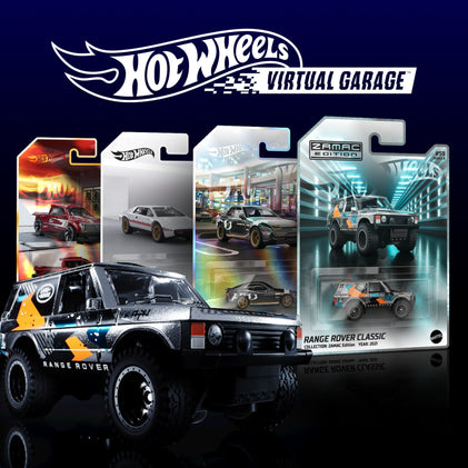 Hot Wheels Virtual Garage Series 9: Premium Pack of 5 Virtual Collectibles