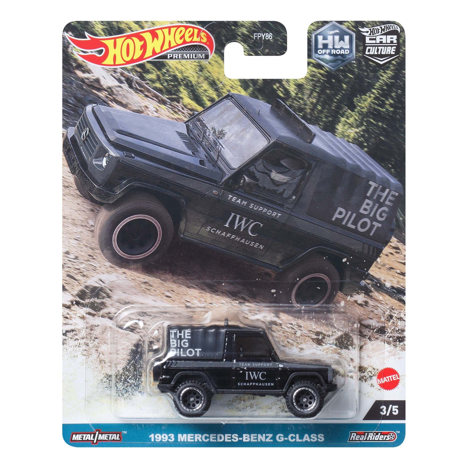 Hot Wheels Car Culture Off Road 1993 Mercedes-Benz G-Class