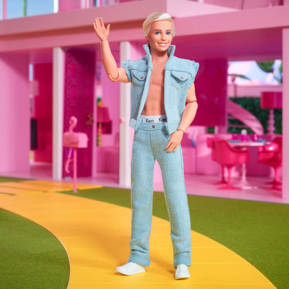 Ken Doll Wearing Denim Matching Set – Barbie The Movie